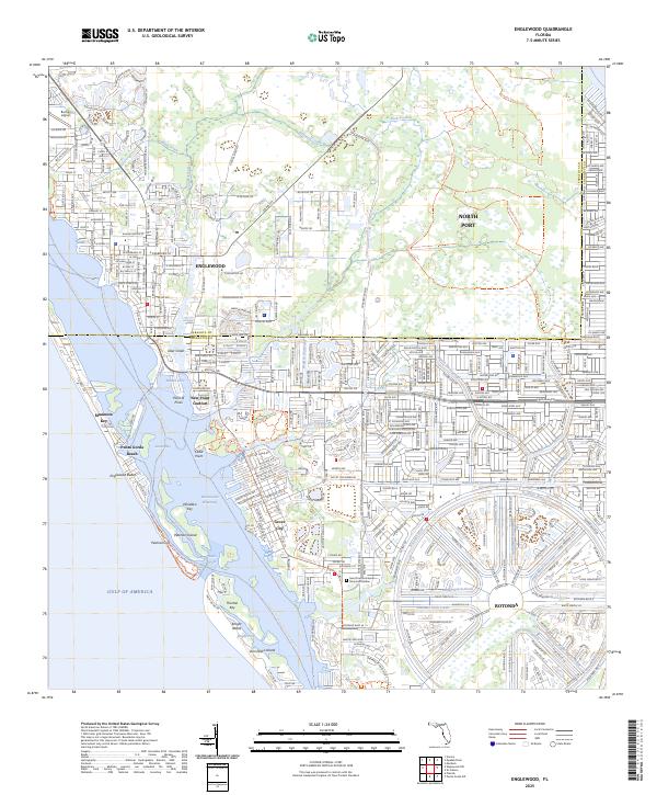 USGS Topographic Map – Englewood