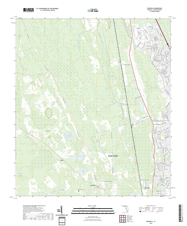 USGS Topographic Map – Espanola