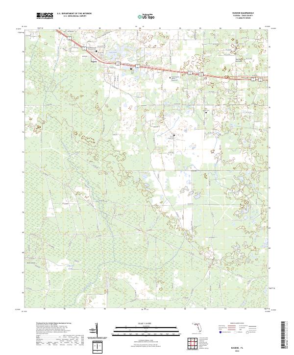 USGS Topographic Map – Eugene