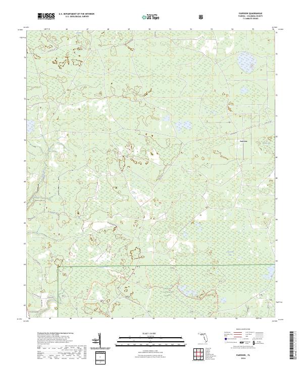 USGS Topographic Map – Fairview