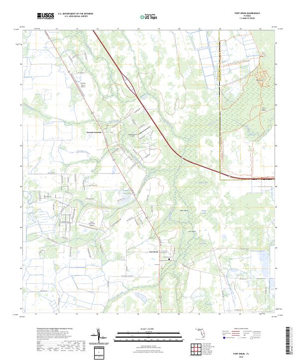 USGS Topographic Map – Fort Drum