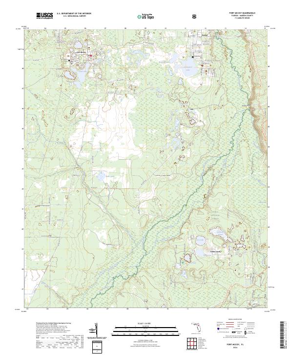 USGS Topographic Map – Fort McCoy
