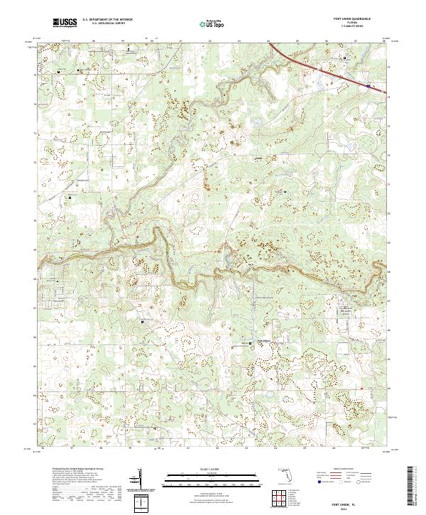 USGS Topographic Map – Fort Union