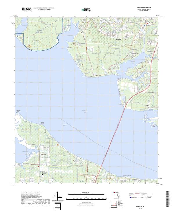 USGS Topographic Map – Freeport