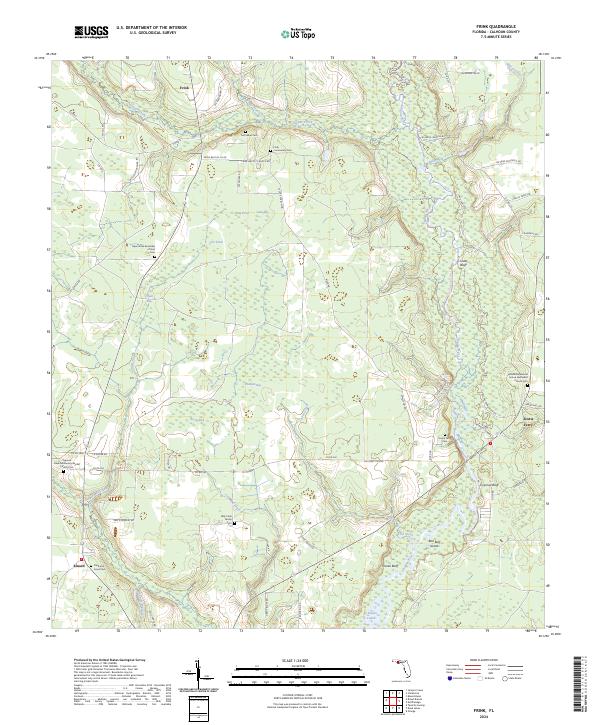 USGS Topographic Map – Frink