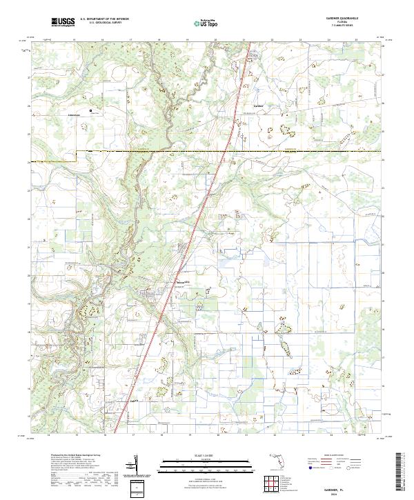 USGS Topographic Map – Gardner
