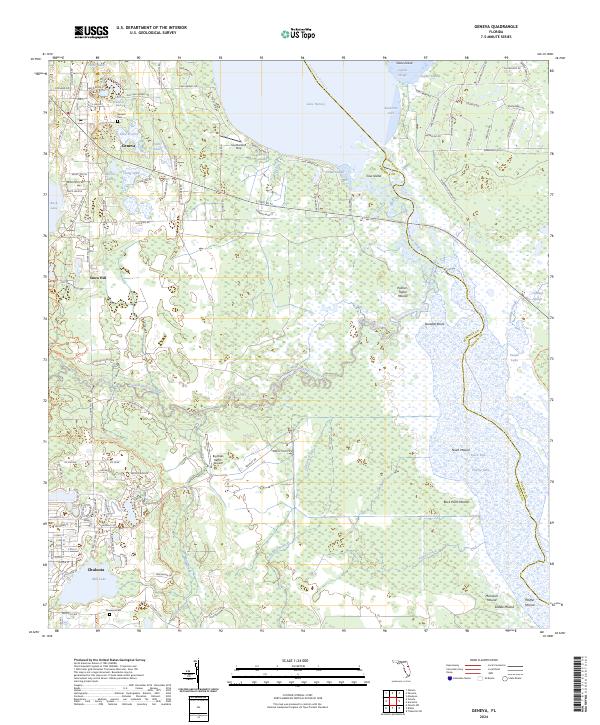 USGS Topographic Map – Geneva