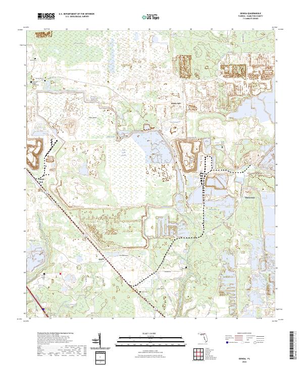 USGS Topographic Map – Genoa