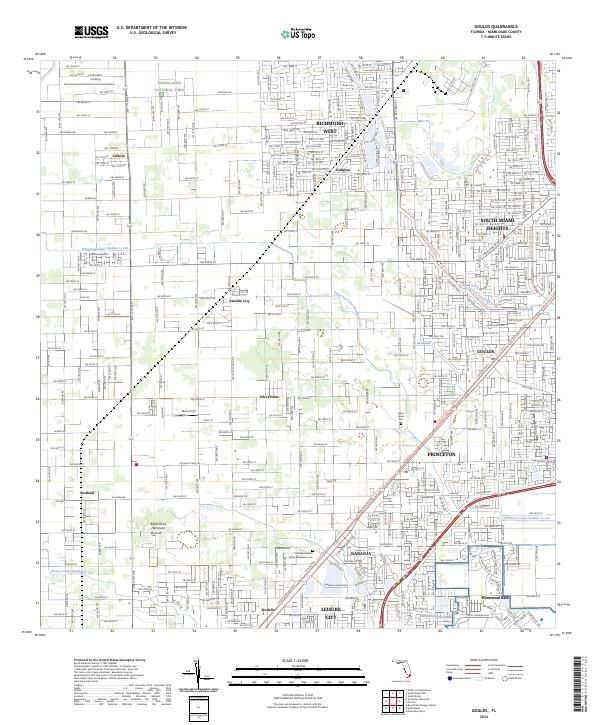 USGS Topographic Map – Goulds