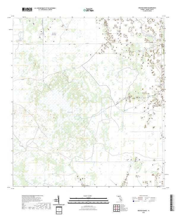 USGS Topographic Map – Graham Marsh