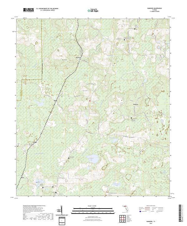 USGS Topographic Map – Hamburg