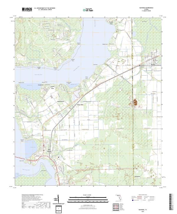 USGS Topographic Map – Hastings