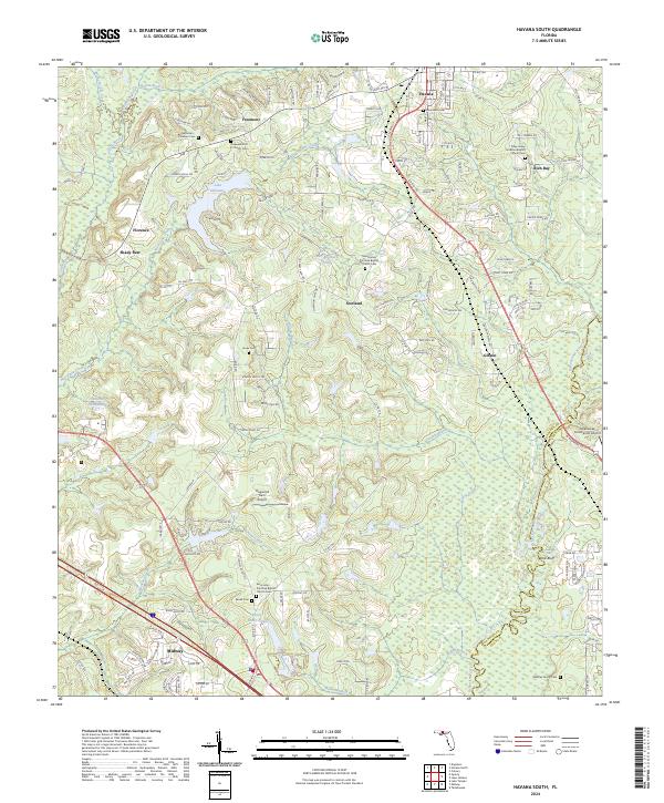USGS Topographic Map – Havana South