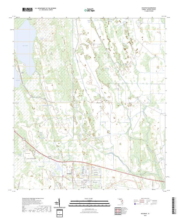 USGS Topographic Map – Holopaw