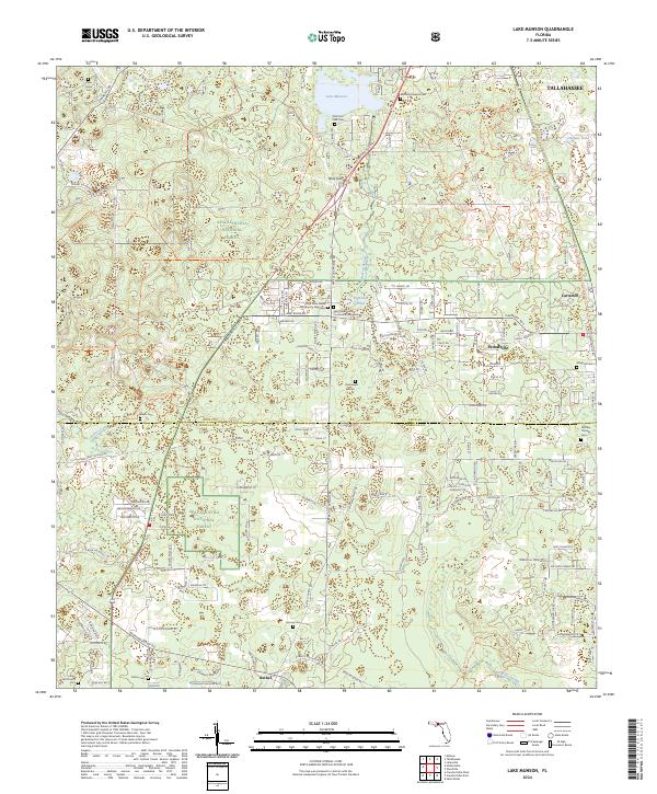 USGS Topographic Map – Lake Munson