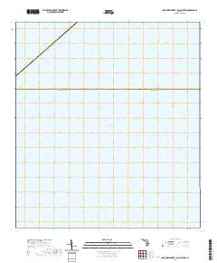 USGS Topographic Map – Lake Okeechobee 1 (All Water)