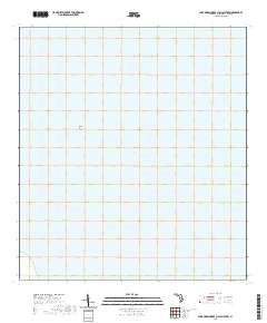 USGS Topographic Map – Lake Okeechobee 2 (All Water)