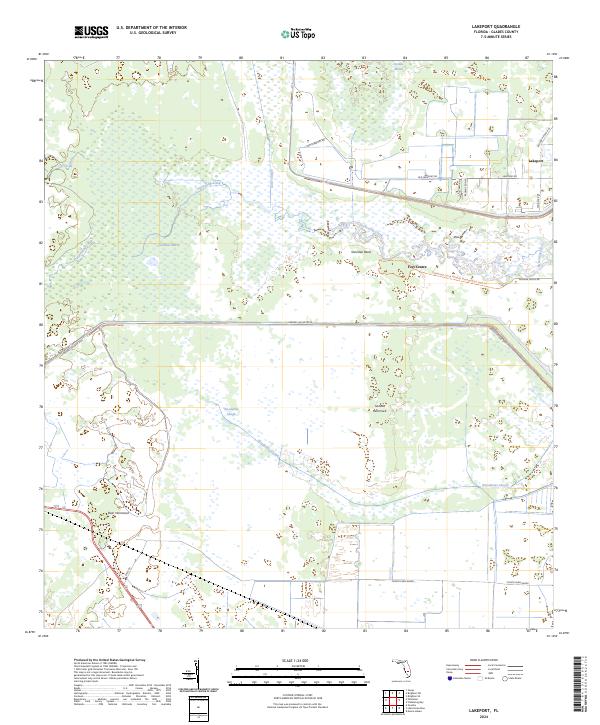 USGS Topographic Map – Lakeport