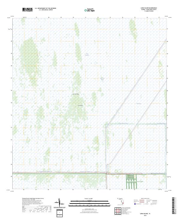 USGS Topographic Map – Long Island