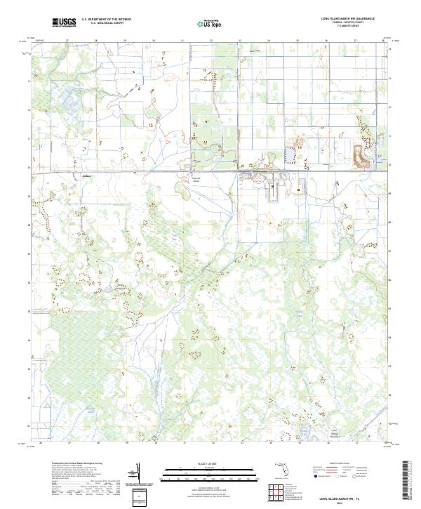 USGS Topographic Map – Long Island Marsh NW