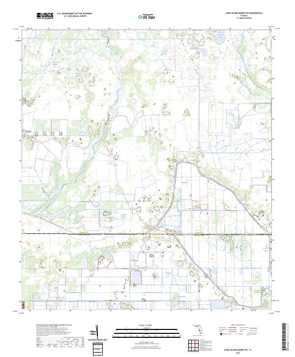 USGS Topographic Map – Long Island Marsh SW