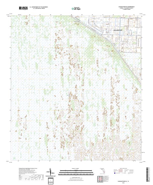 2024 Map of Loxahatchee SE, 2024 Print