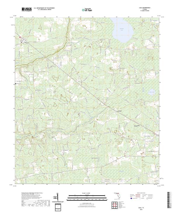 USGS Topographic Map – Lulu