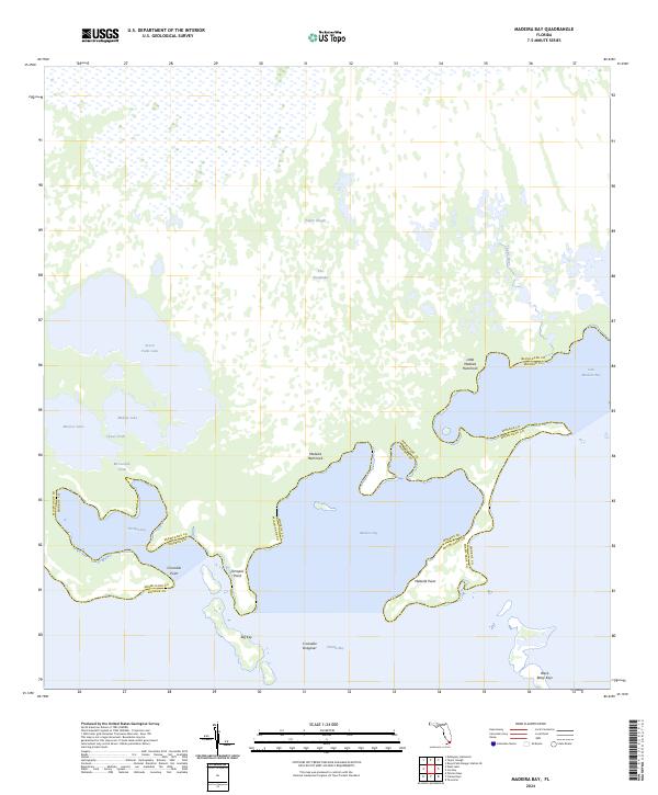USGS Topographic Map – Madeira Bay