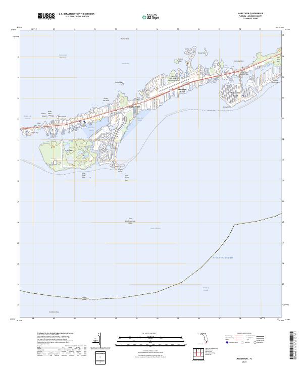 USGS Topographic Map – Marathon