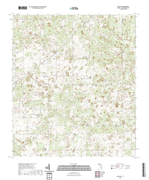 USGS Topographic Map – Mayo NE