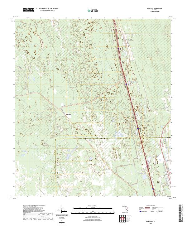 USGS Topographic Map – Maytown