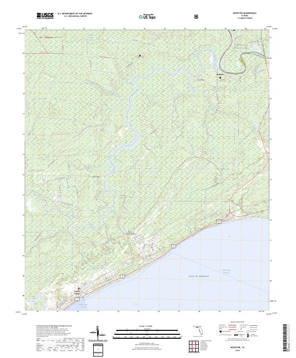 USGS Topographic Map – McIntyre