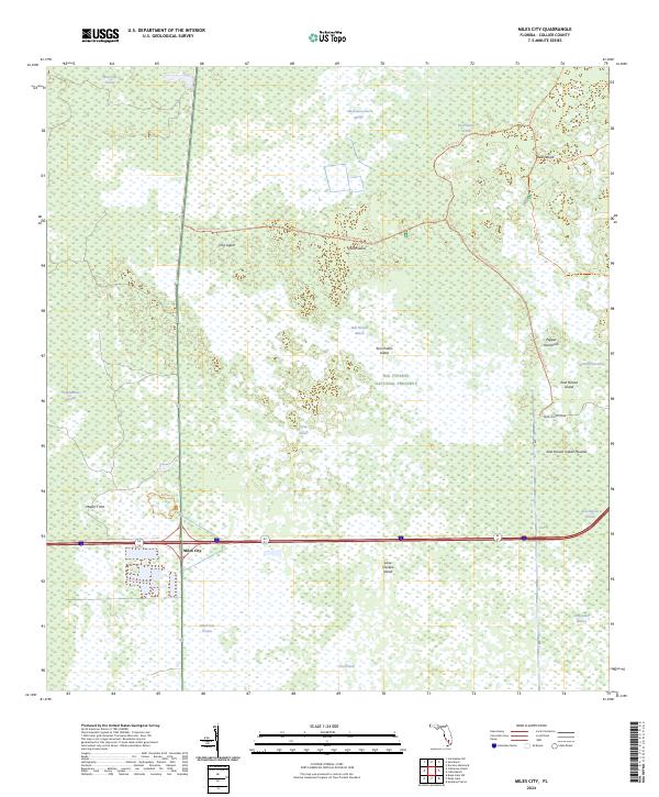 USGS Topographic Map – Miles City