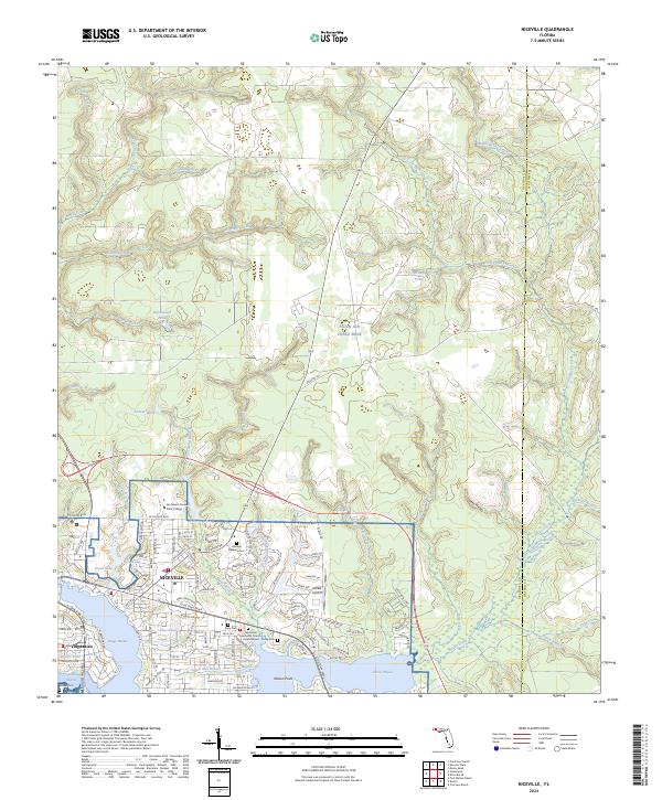 USGS Topographic Map – Niceville