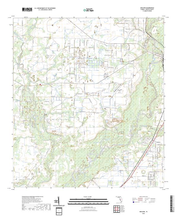 USGS Topographic Map – Nocatee