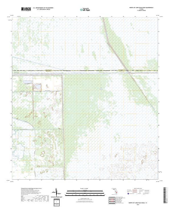 USGS Topographic Map – North of Lone Palm Head