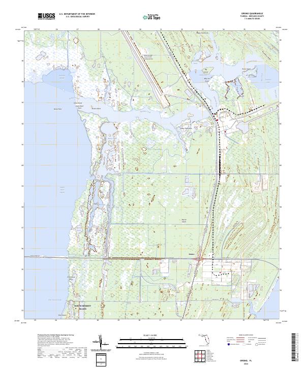USGS Topographic Map – Orsino