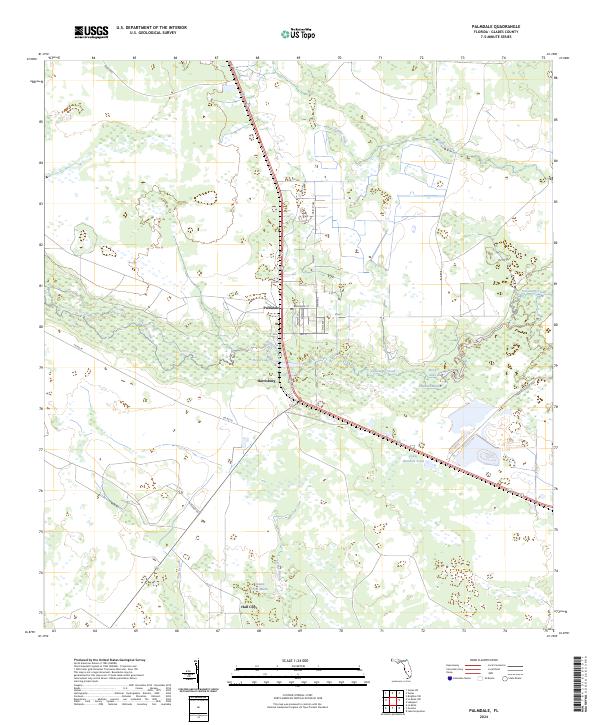 USGS Topographic Map – Palmdale
