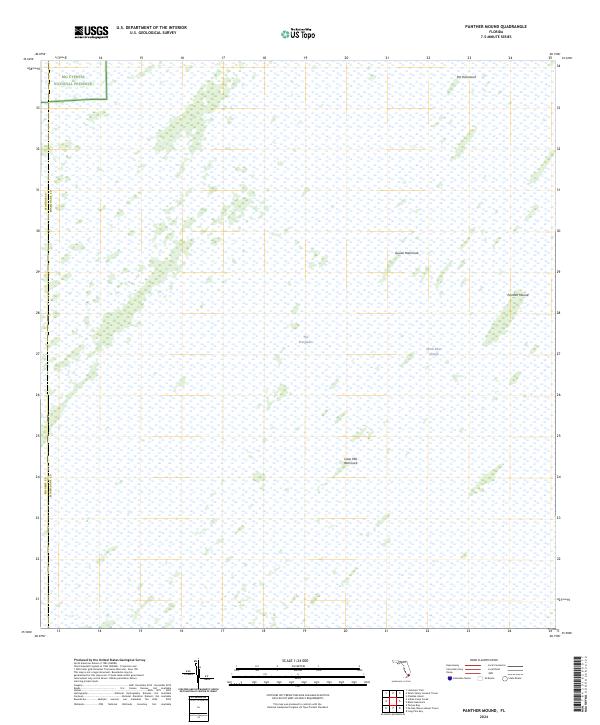 USGS Topographic Map – Panther Mound