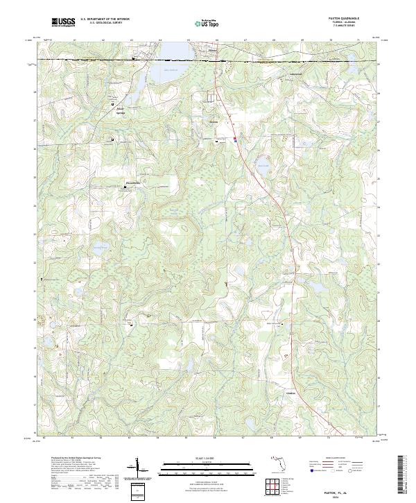 USGS Topographic Map – Paxton