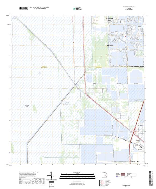 USGS Topographic Map – Pennsuco