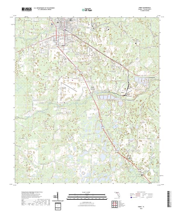 USGS Topographic Map – Perry
