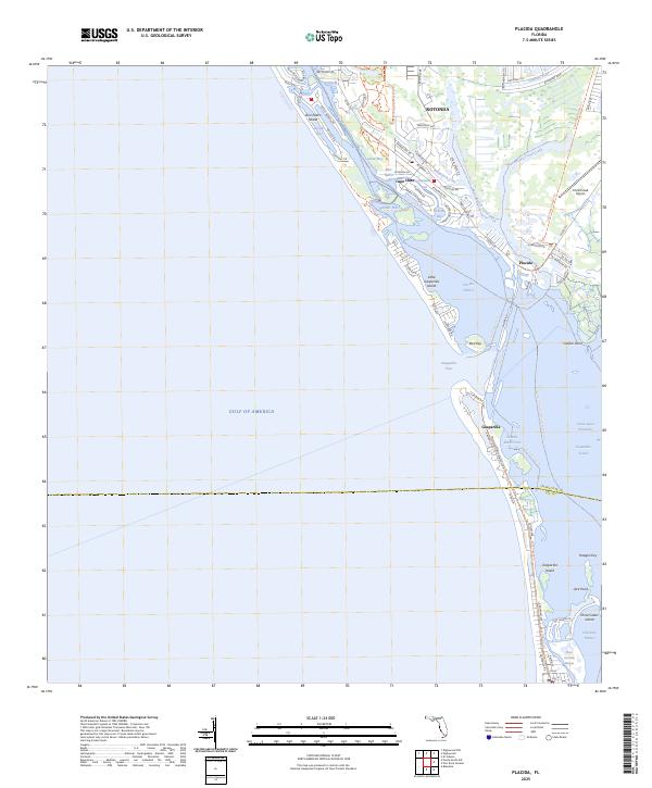 USGS Topographic Map – Placida