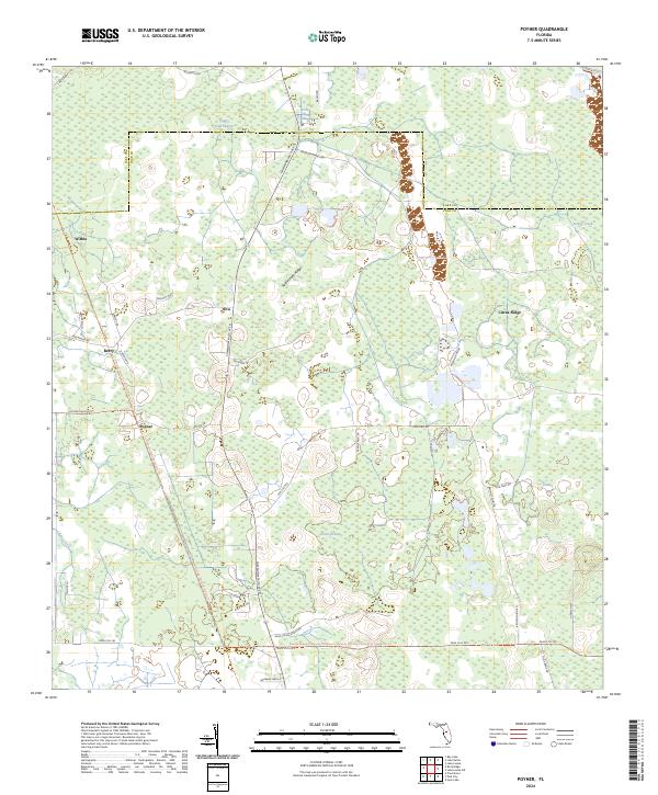 USGS Topographic Map – Poyner