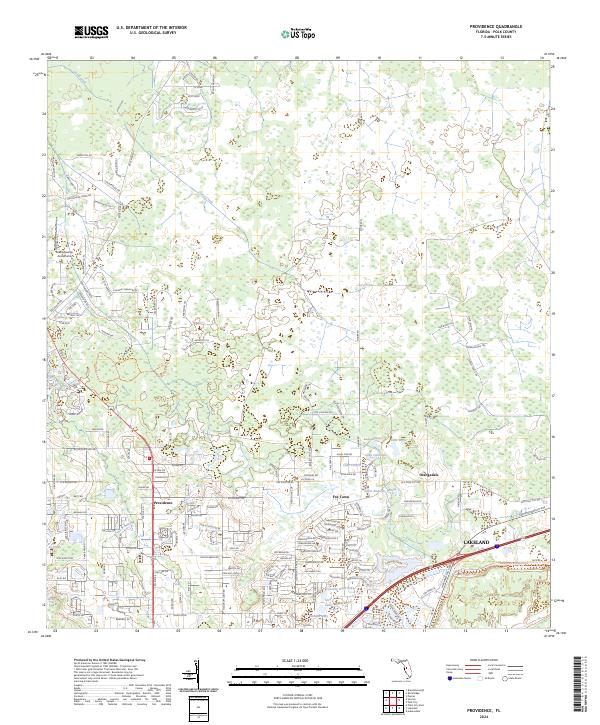 USGS Topographic Map – Providence