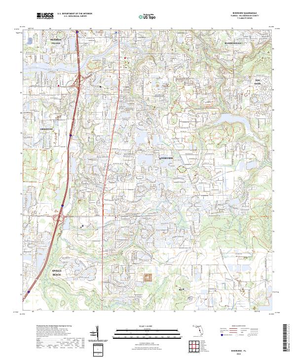 USGS Topographic Map – Riverview