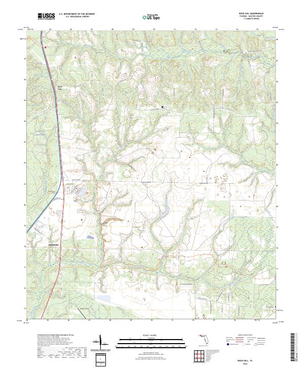USGS Topographic Map – Rock Hill