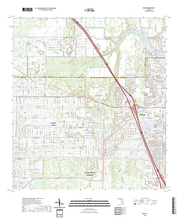 USGS Topographic Map – Rood