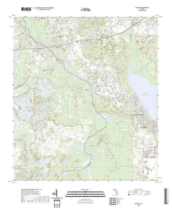 USGS Topographic Map – Rutland
