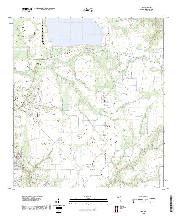 USGS Topographic Map – Rye